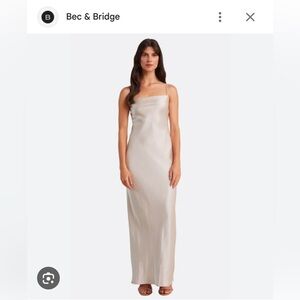 Bec and bridge bridesmaid dress.